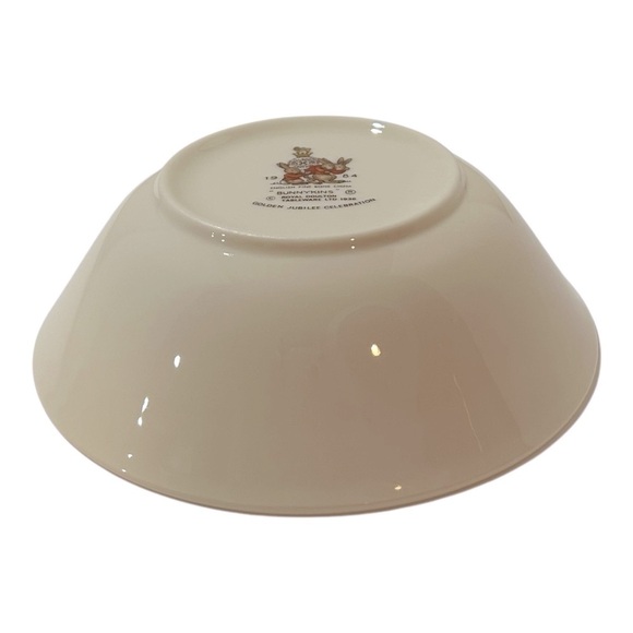 ROYAL DOULTON Cereal bowl Soup bowl Snack bowl Bunnykins Colorful LIKE NEW - Picture 8 of 11